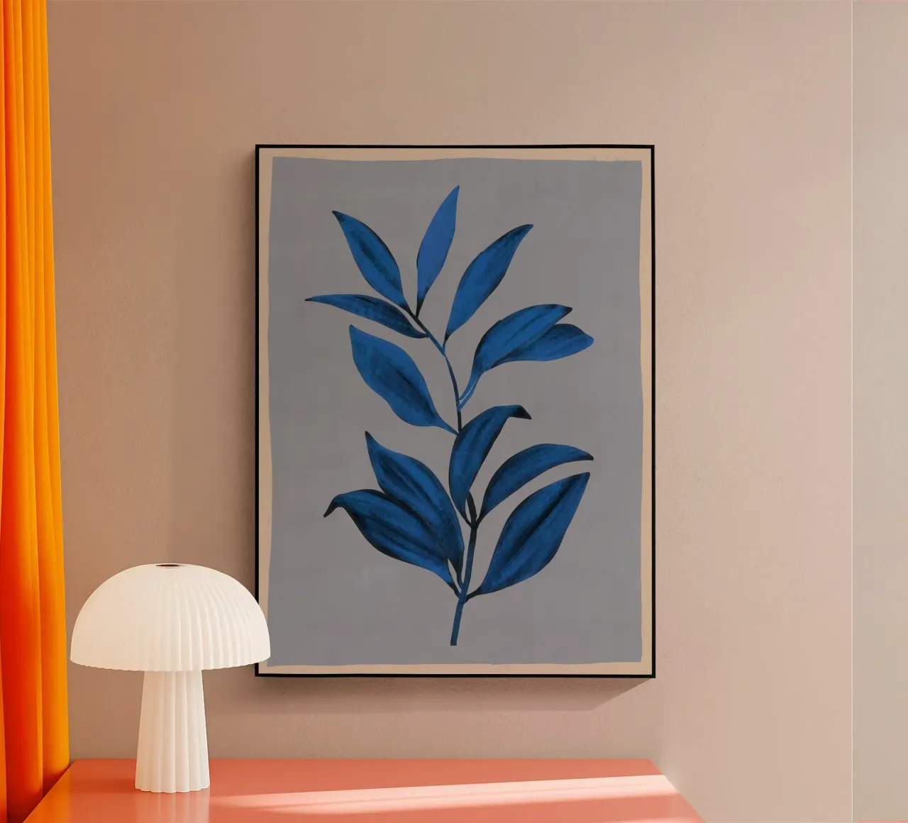 Blue Branch acrylic glass by M.A.Z.U.N.