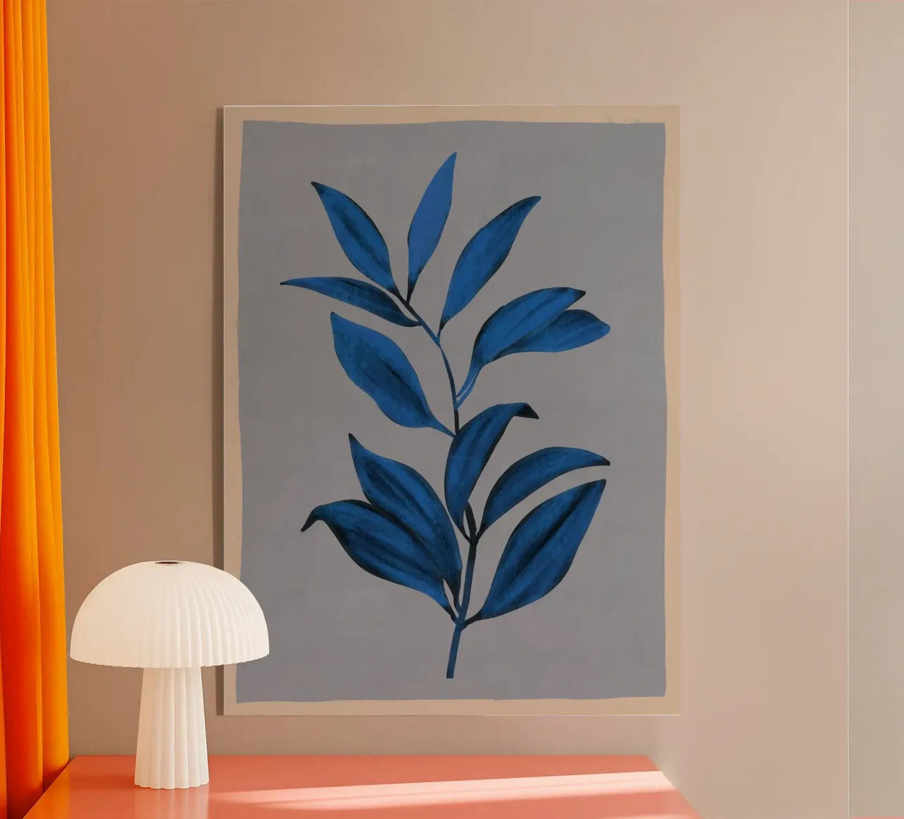 Blue Branch acrylic glass by M.A.Z.U.N.