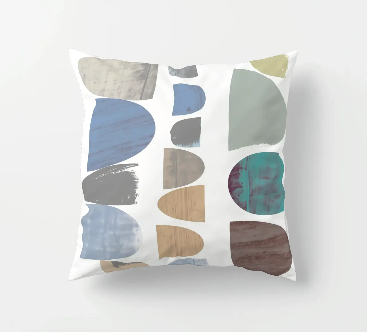 Pebble Stacks cuscino da Catherine Aguilar