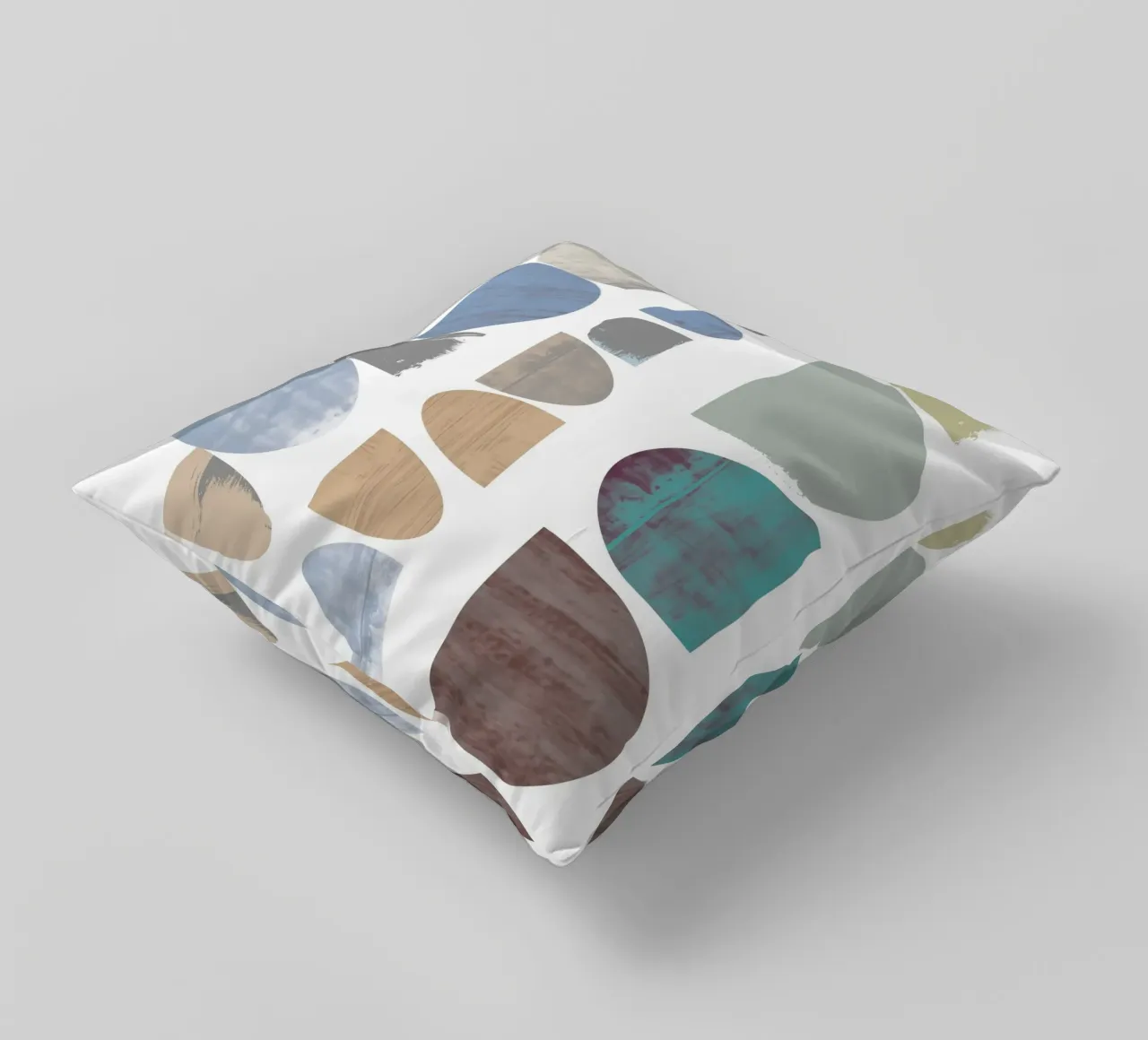 Pebble Stacks cuscino da Catherine Aguilar