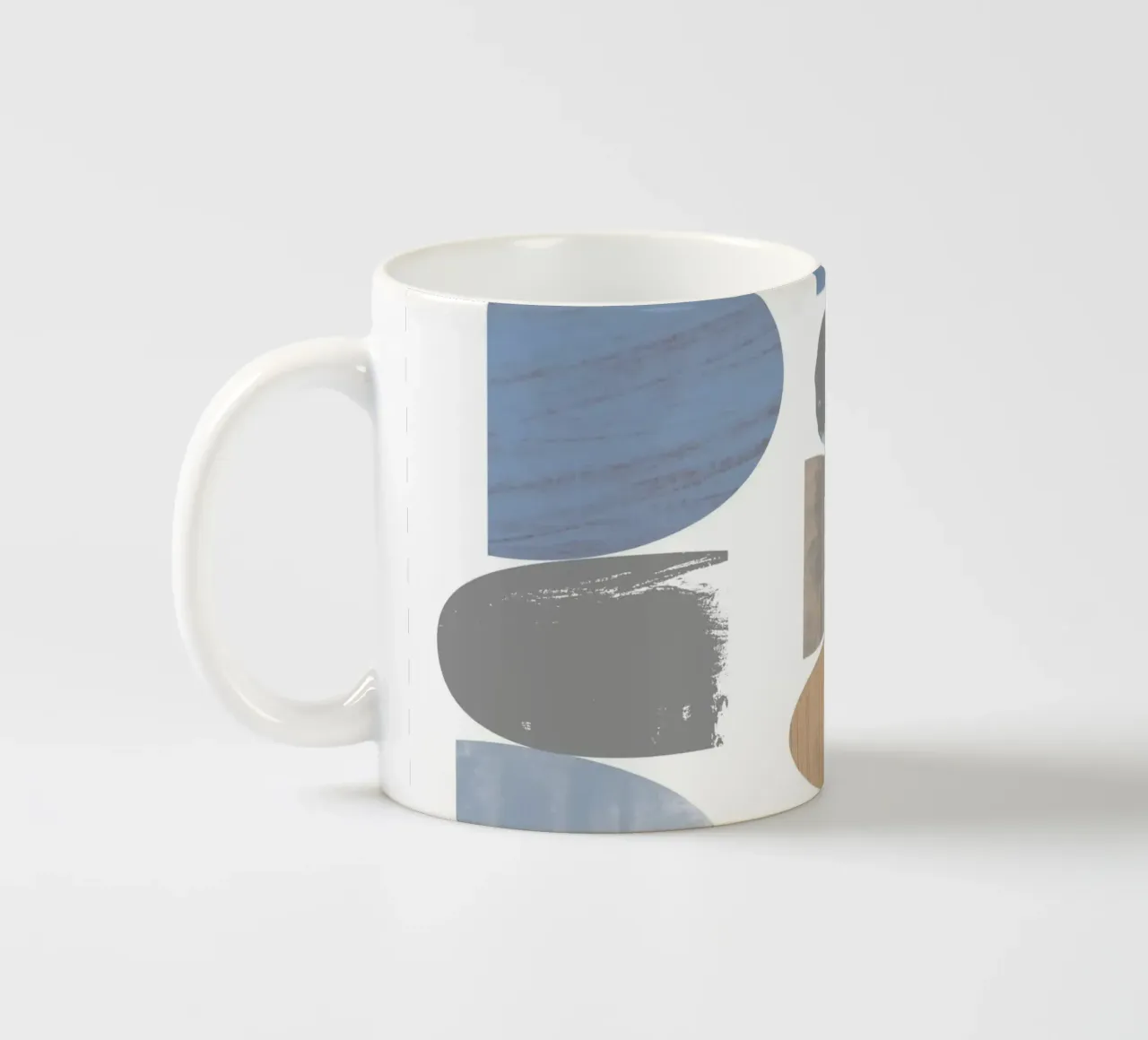 Pebble Stacks tazza in ceramica da Catherine Aguilar