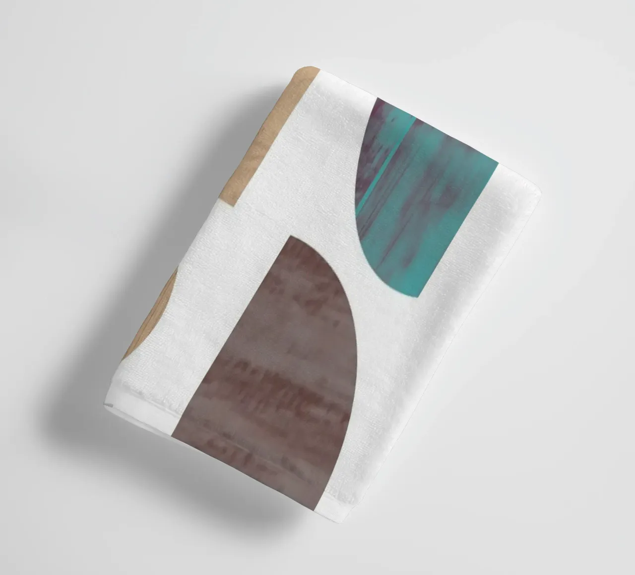 Pebble Stacks towel by Catherine Aguilar