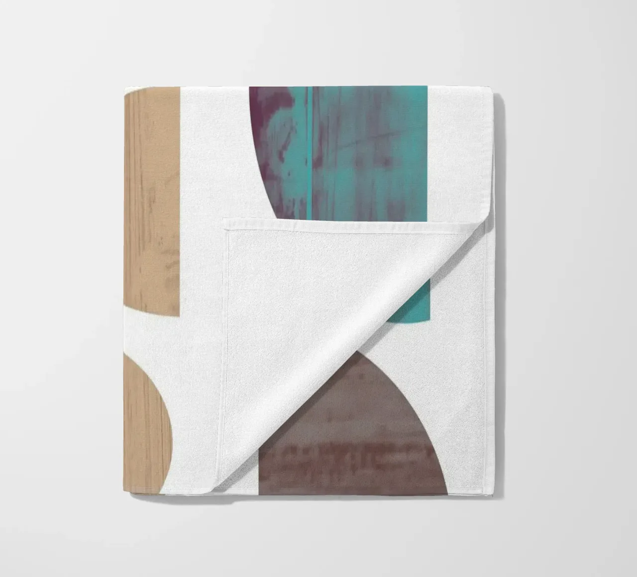Pebble Stacks beach towel by Catherine Aguilar