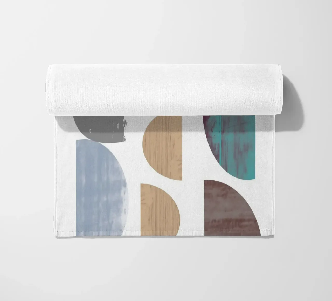 Pebble Stacks beach towel by Catherine Aguilar