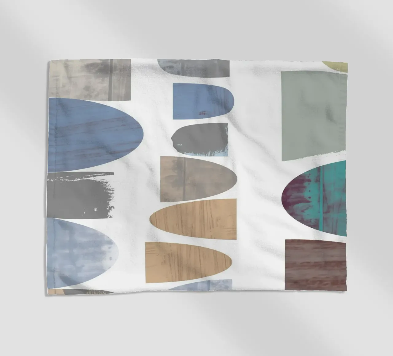Pebble Stacks beach towel by Catherine Aguilar