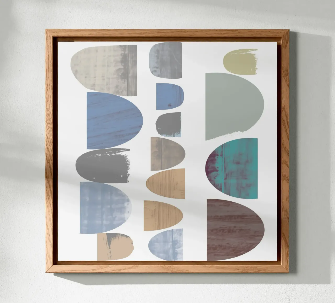 Pebble Stacks alluminio dibond da Catherine Aguilar