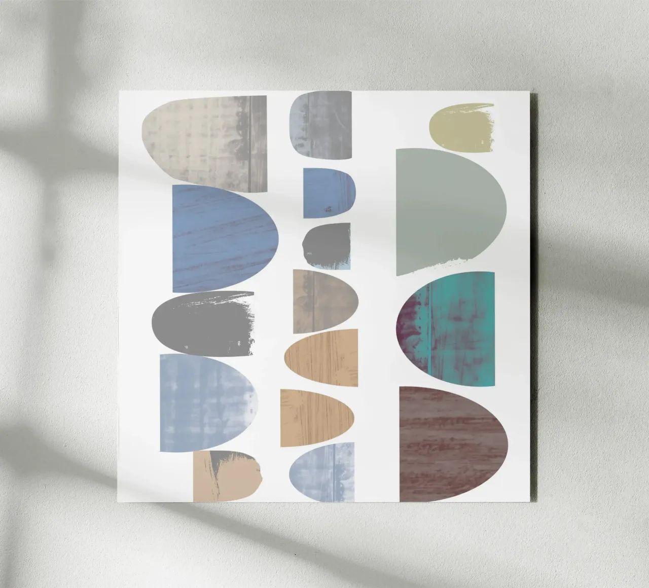 Pebble Stacks alluminio dibond da Catherine Aguilar