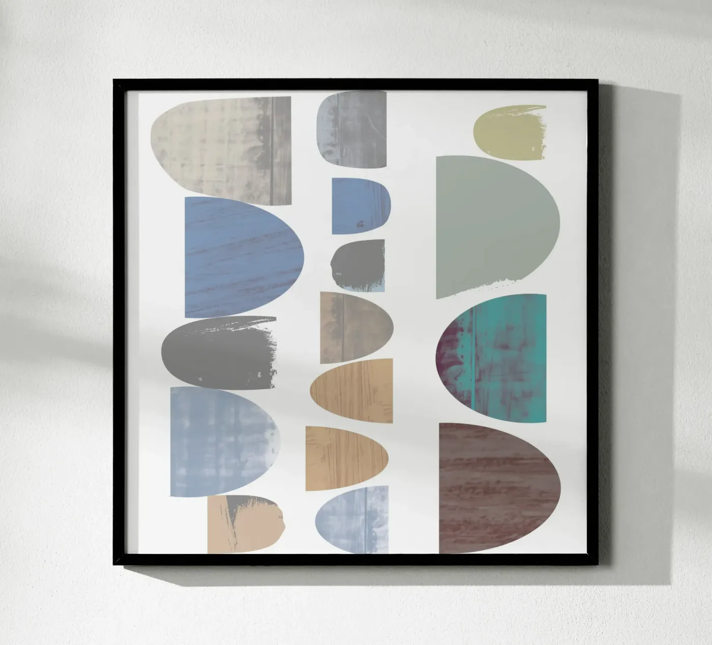 Pebble Stacks poster by Catherine Aguilar