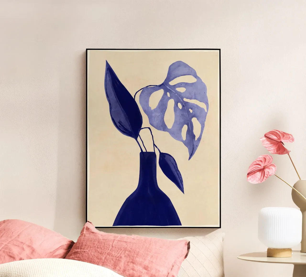 Vaso blu plexiglass da M.A.Z.U.N.