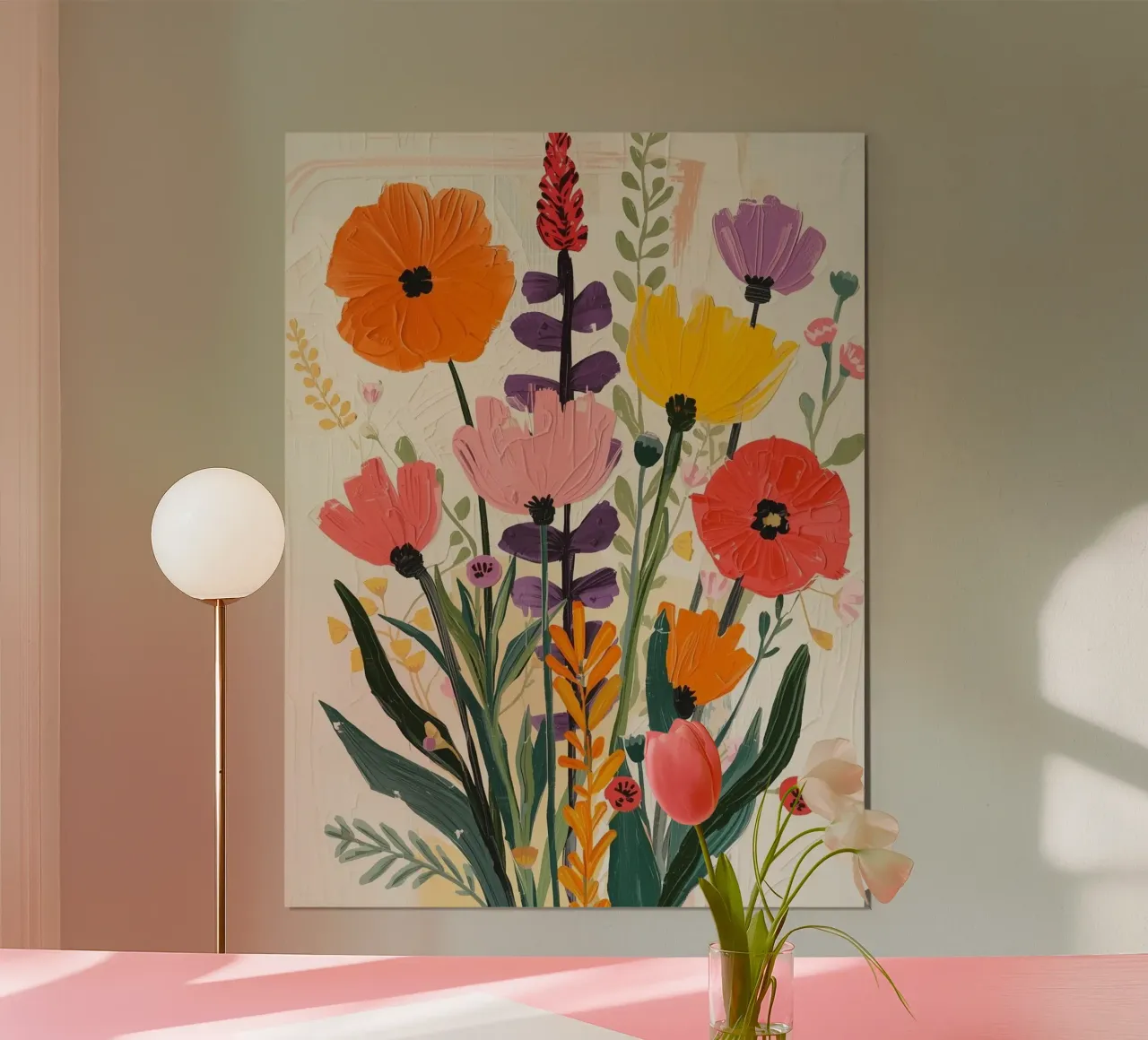 Blumenstrauß poster da Zwischenschicht