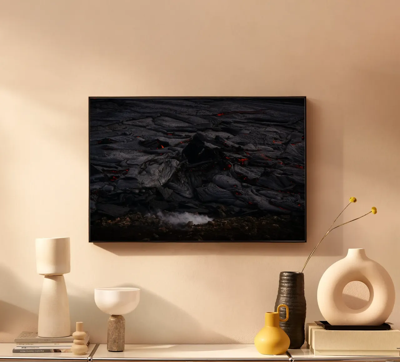 Glowing Lava plexiglass da Fjöllart