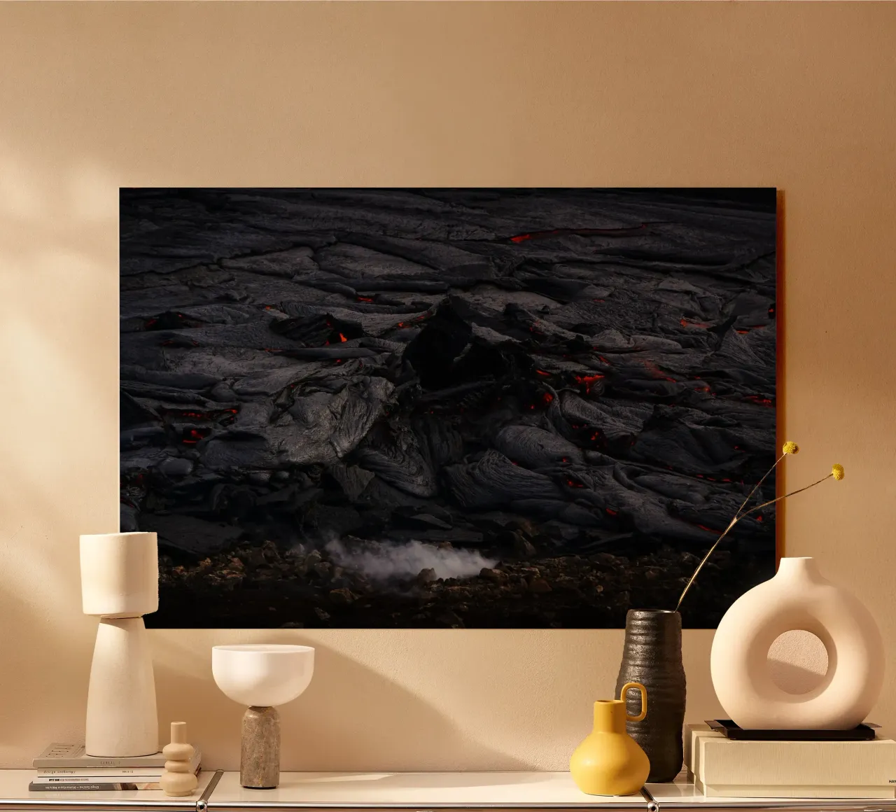 Glowing Lava plexiglass da Fjöllart