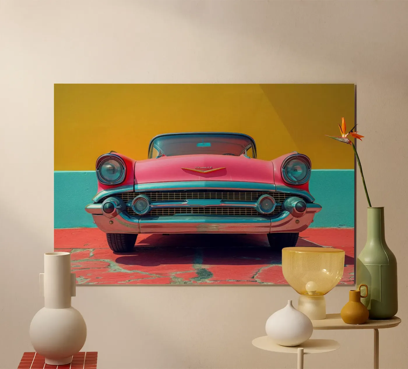 Pinky Car poster da Pink California | Affiches & Posters