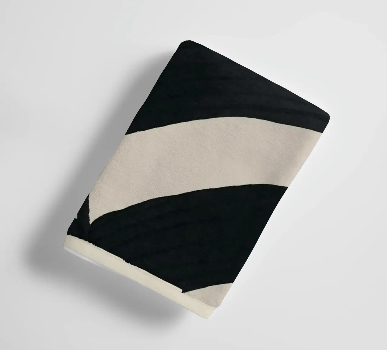 Minimal Abstract Leaf Form towel by M.A.Z.U.N.