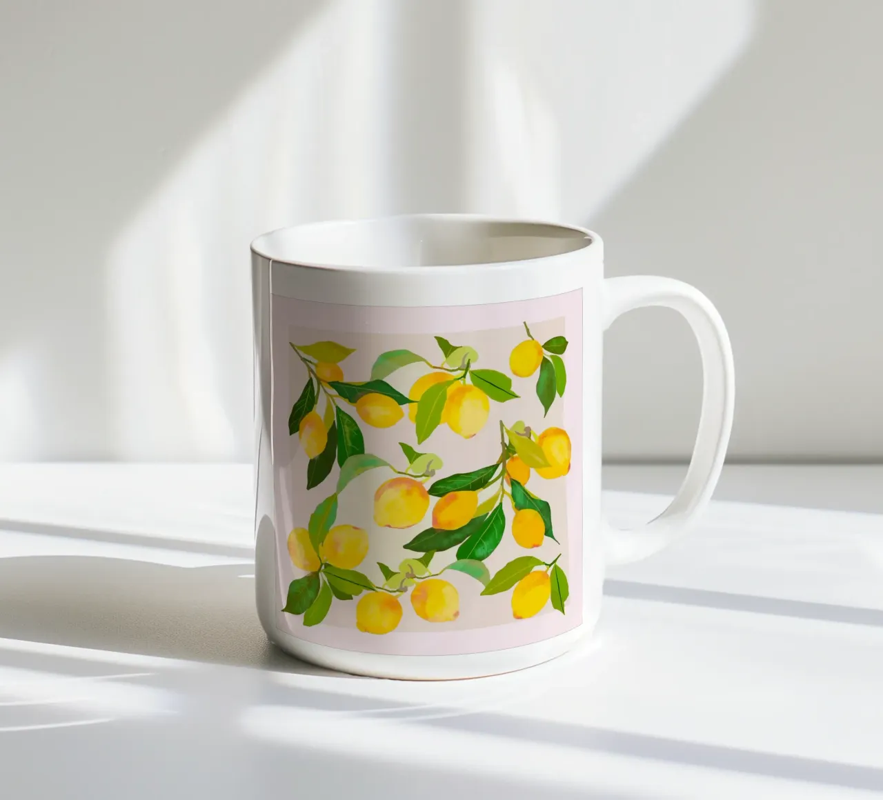 Rami di limone tazza in ceramica da M.A.Z.U.N.
