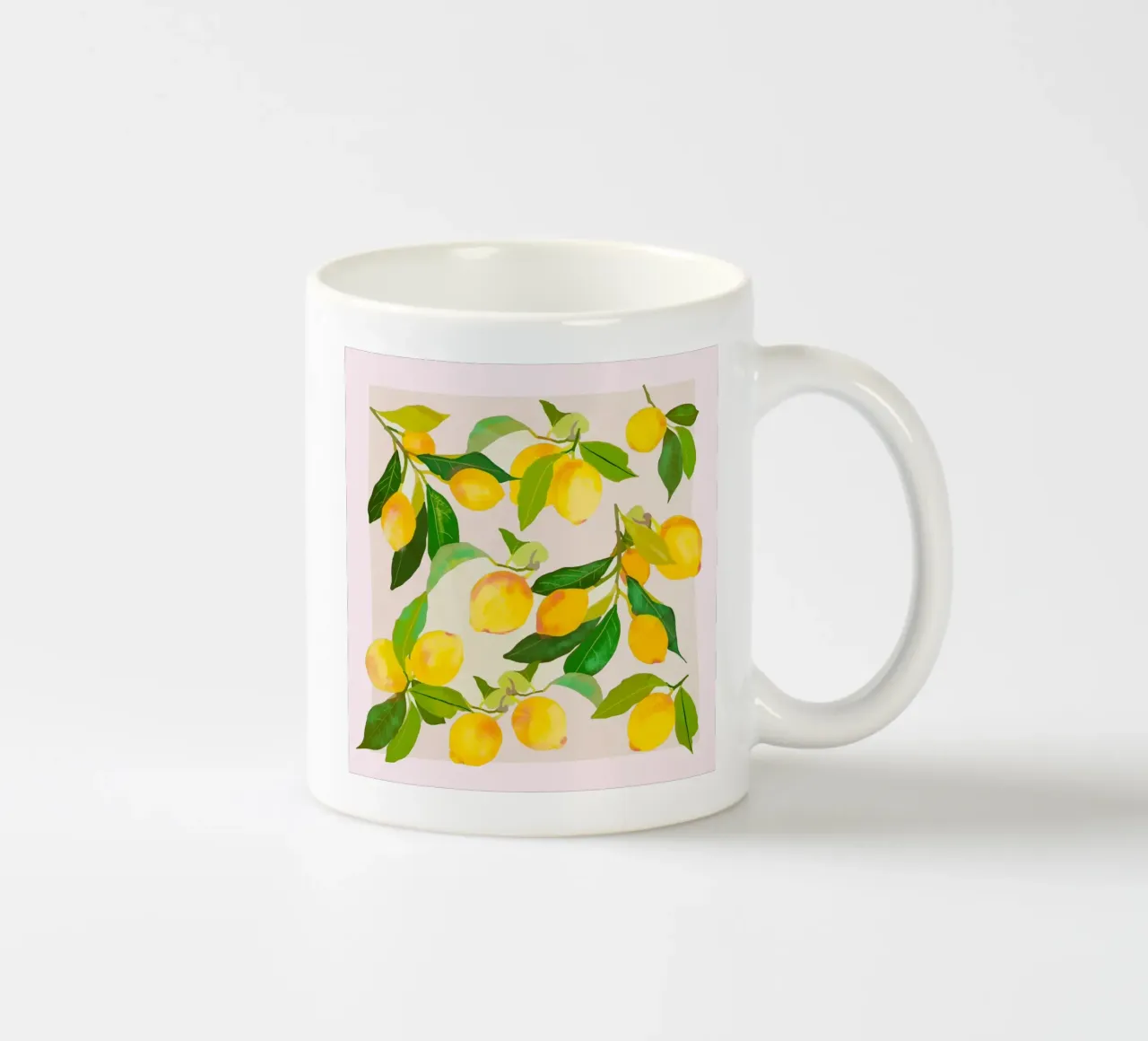 Rami di limone tazza in ceramica da M.A.Z.U.N.