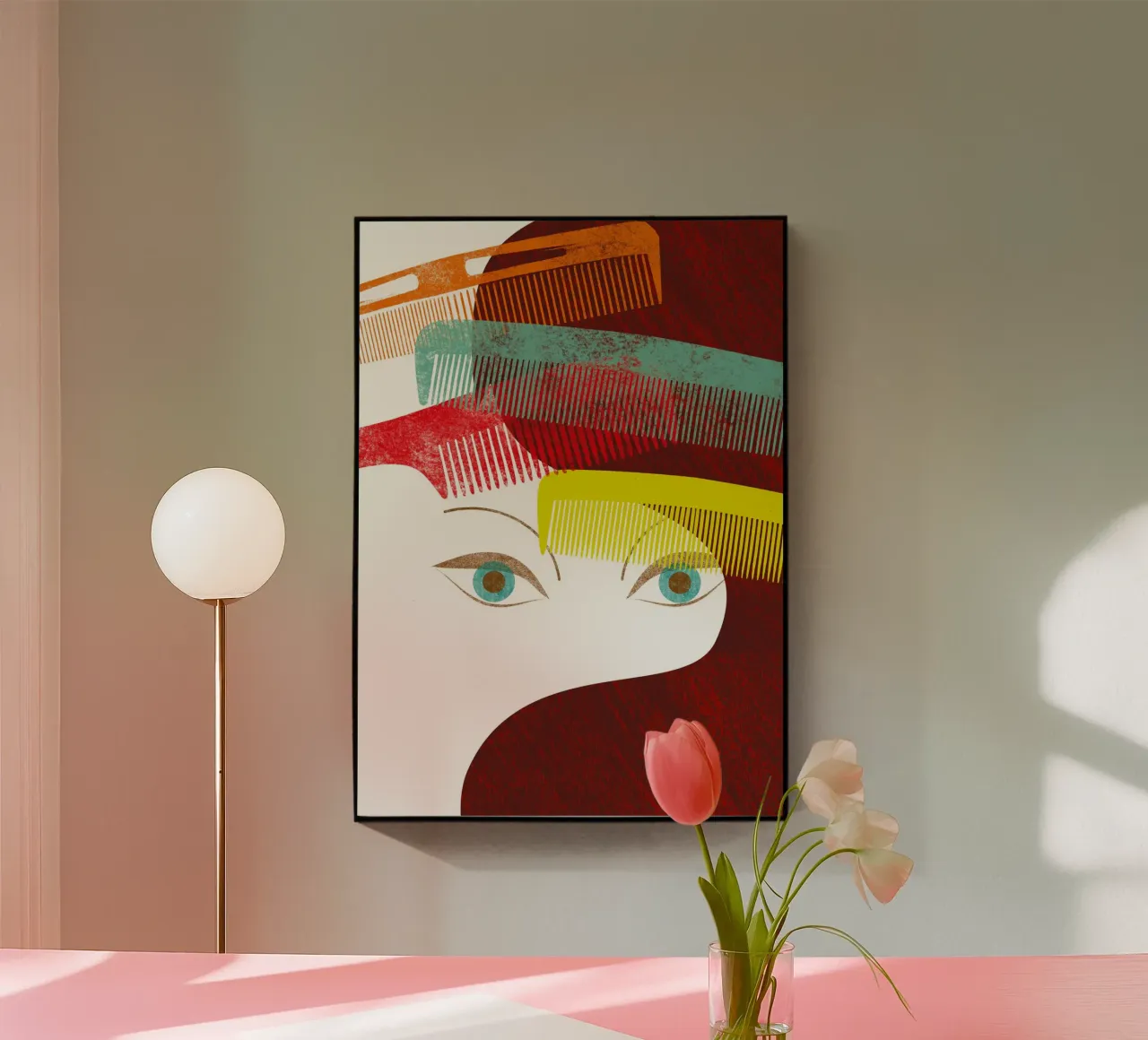 Glam Up! plexiglass da Catherine Aguilar