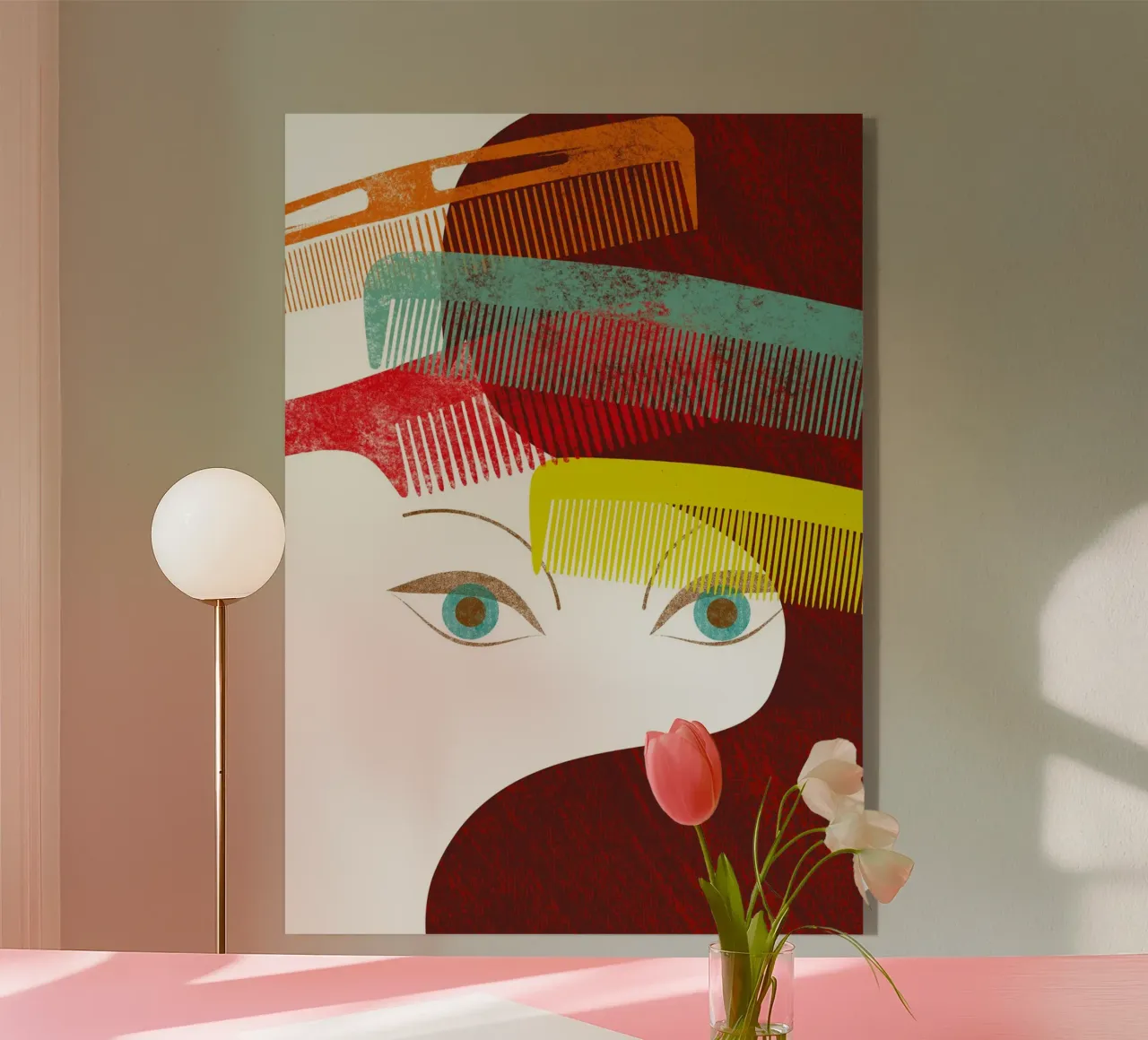 Glam Up! plexiglass da Catherine Aguilar