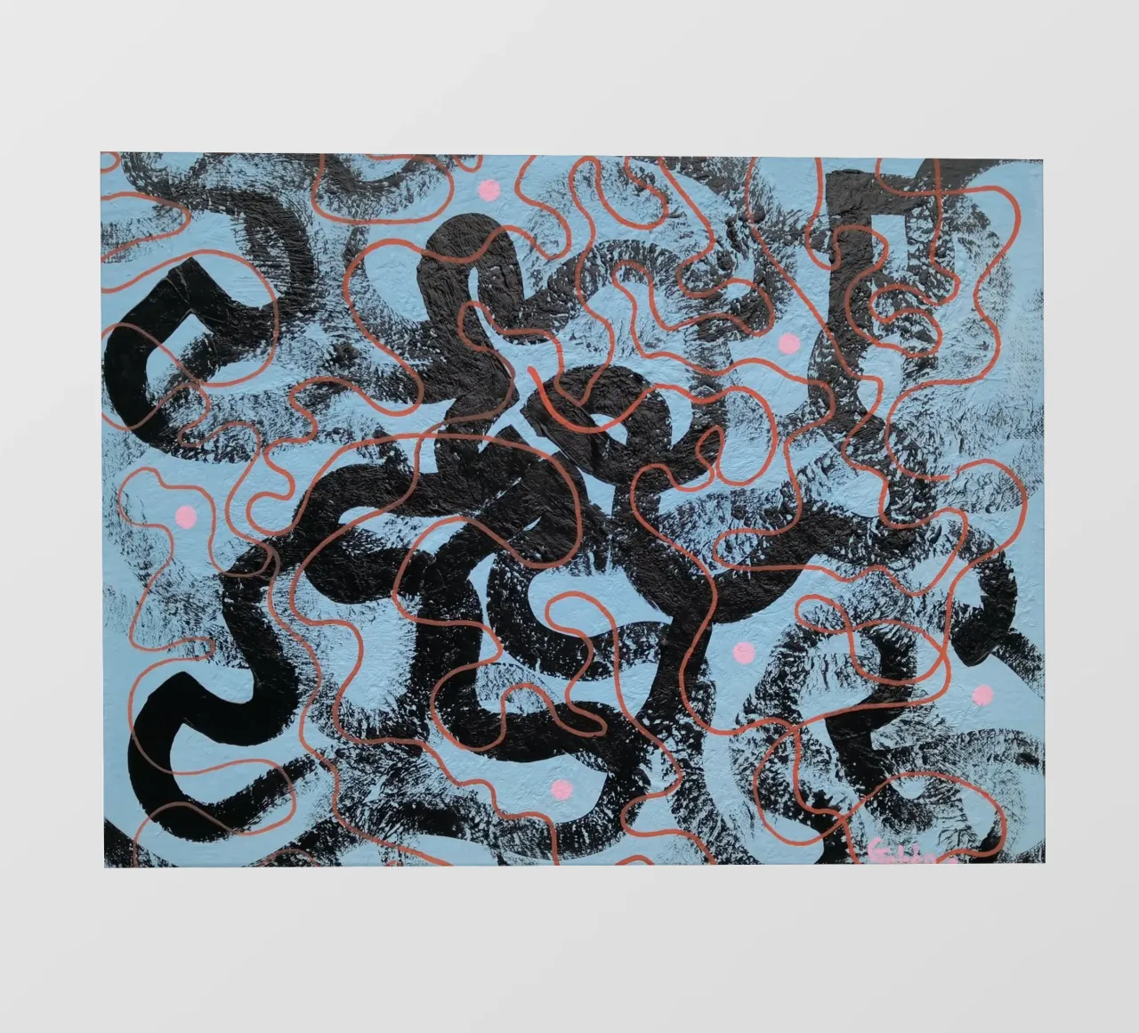 Traces fotobehang van gtobonart