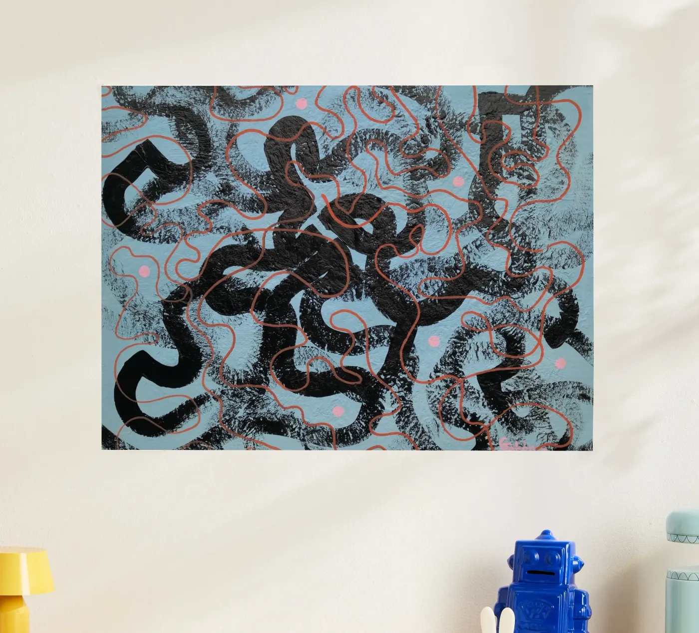 Traces poster de gtobonart