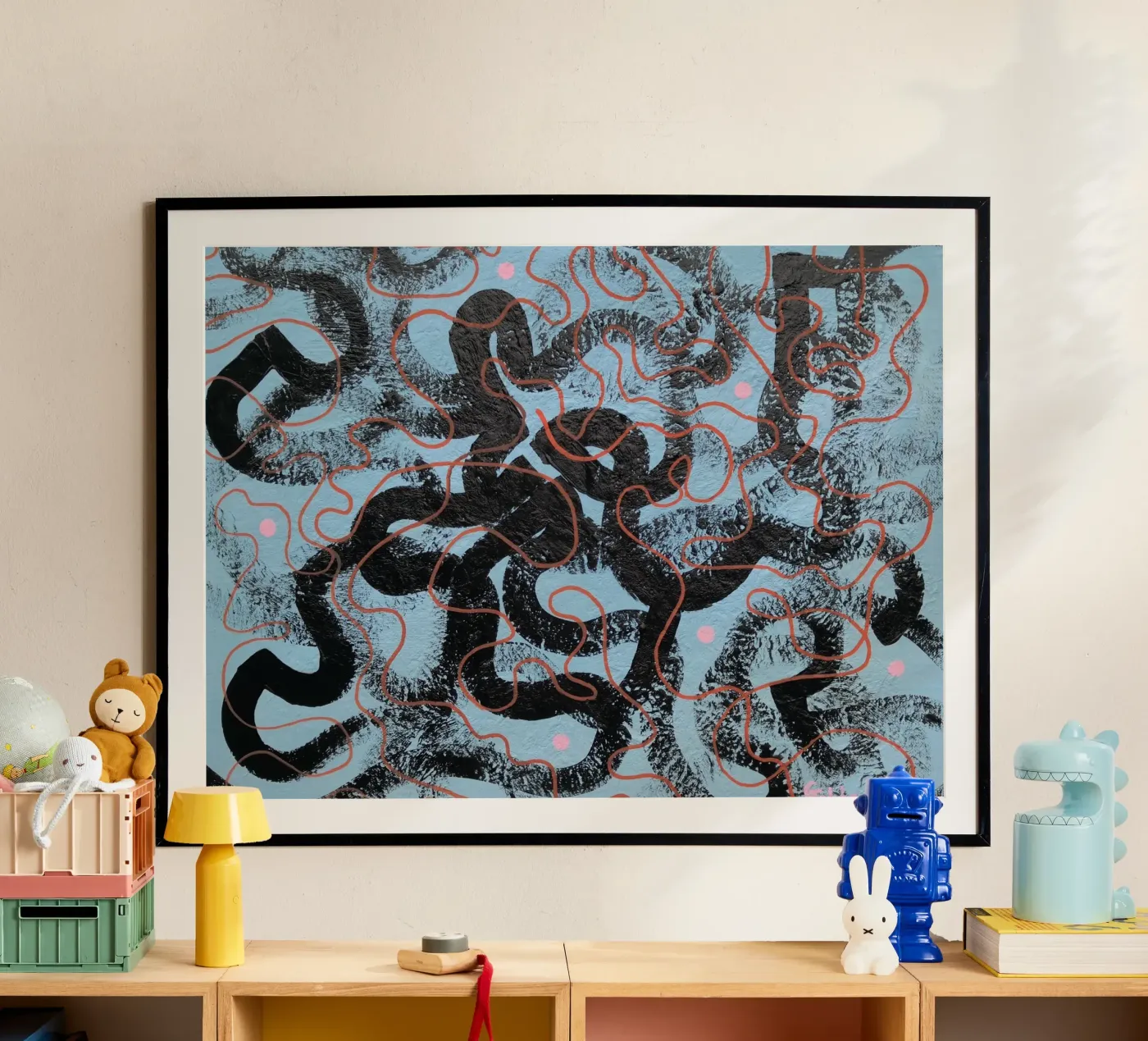 Traces poster de gtobonart