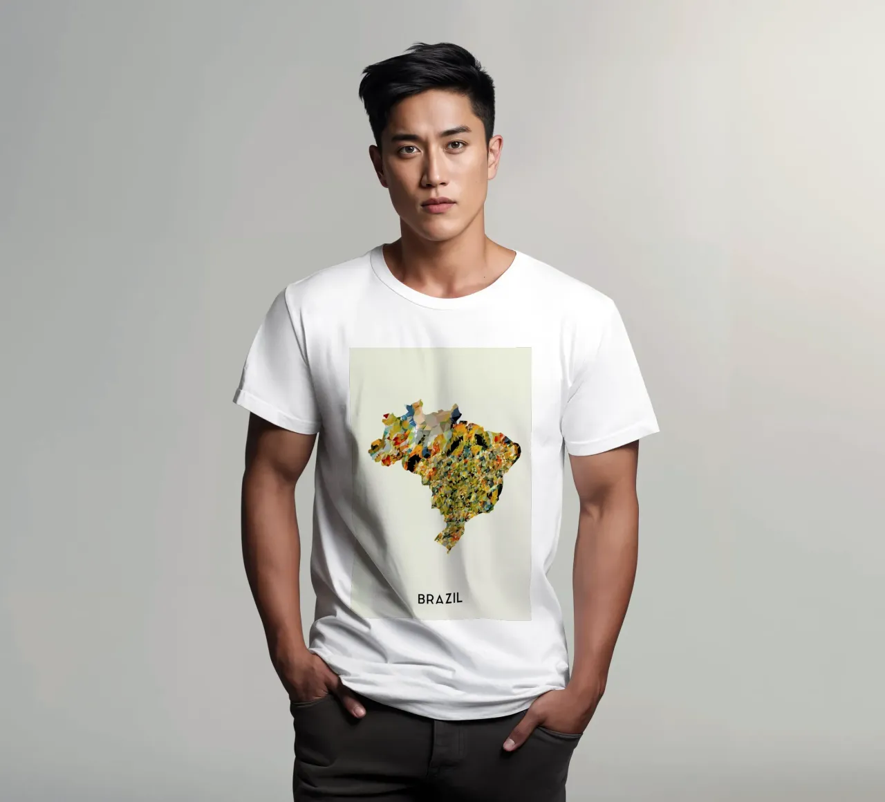 Brazil t-shirt da In Full Color
