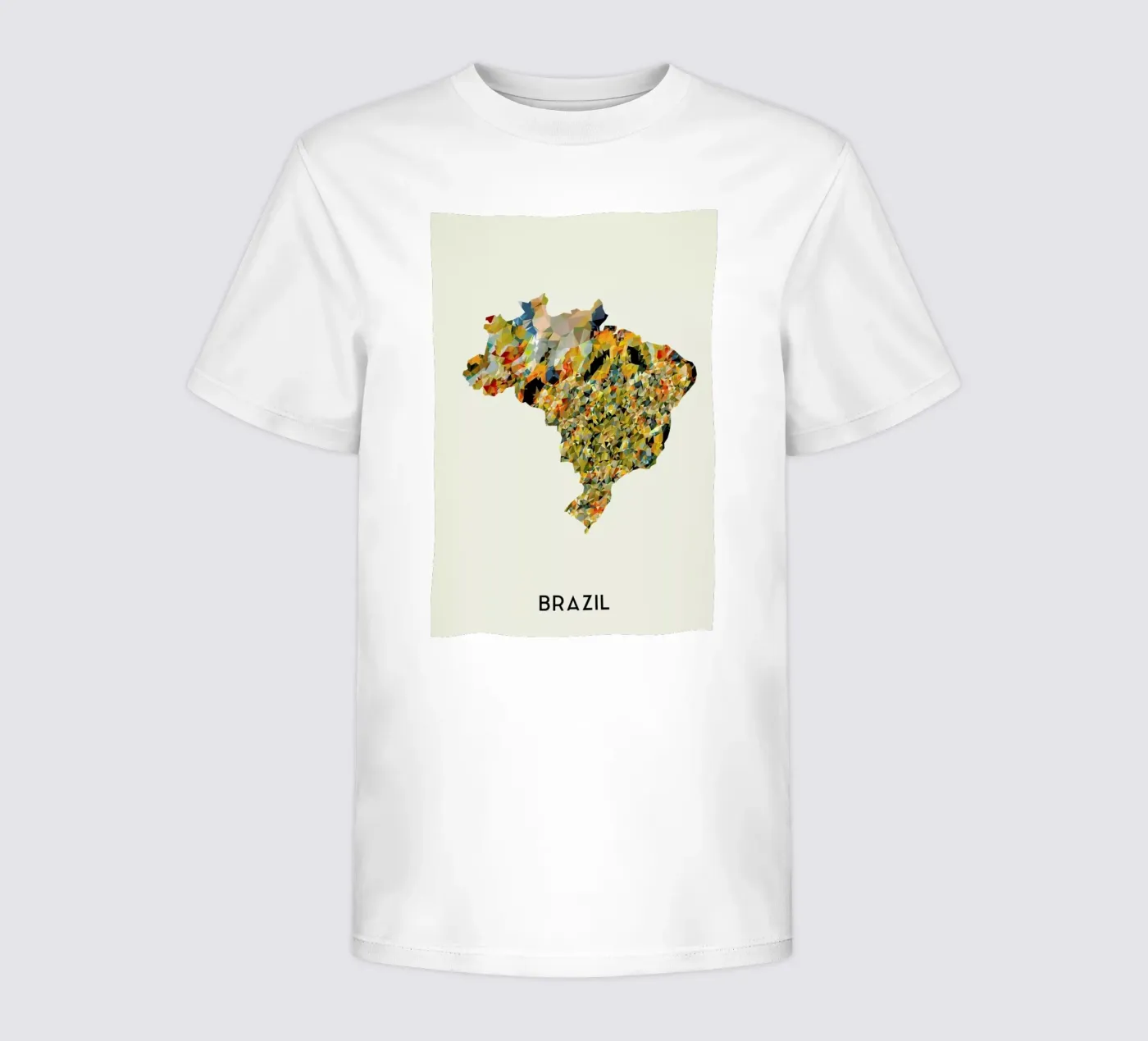 Brazil t-shirt bambini da In Full Color