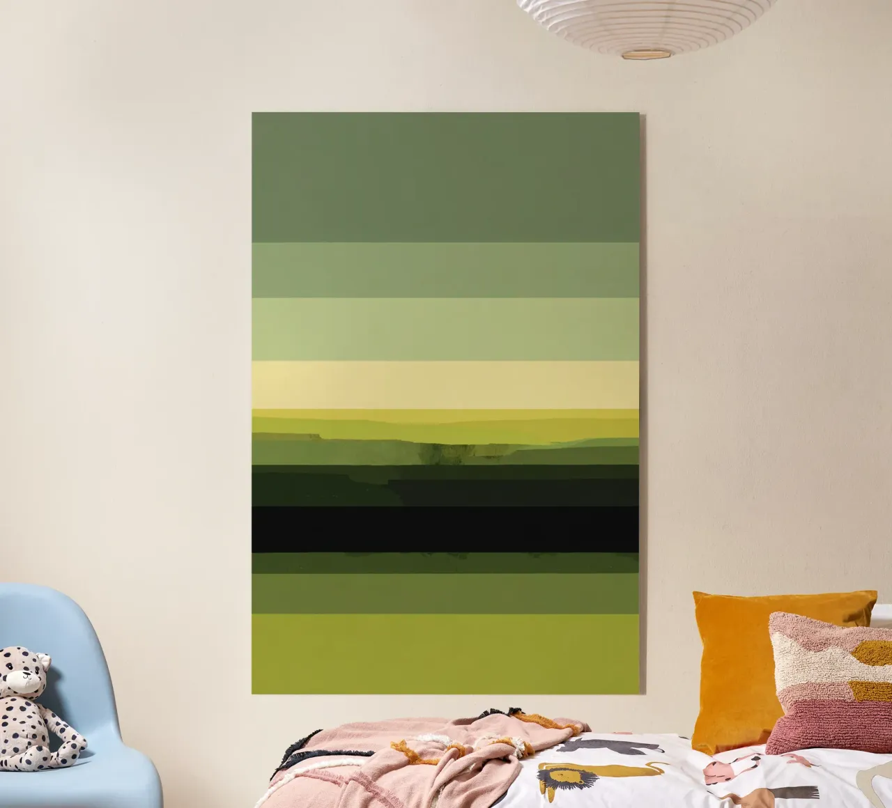 Green Harmony plexiglass da Tinyverse Studio