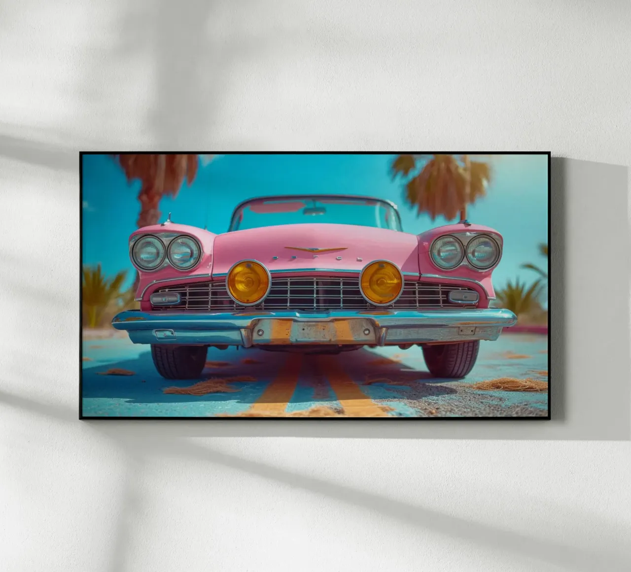 Pink & Palm plexiglass da Pink California | Affiches & Posters
