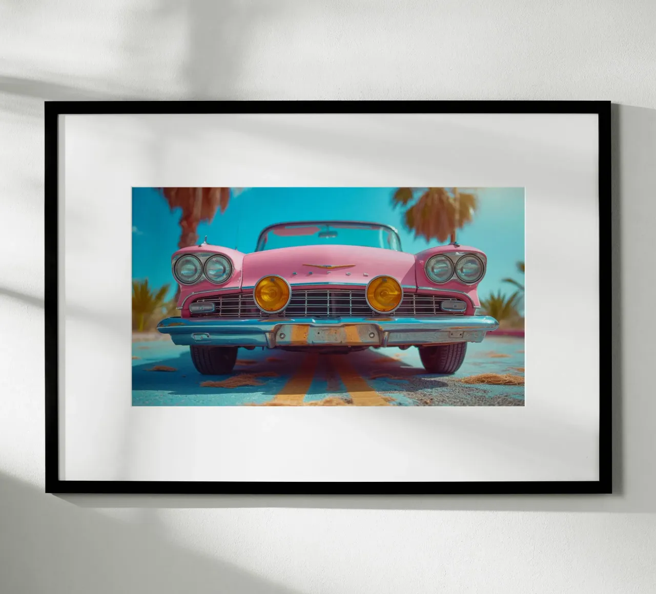 Pink & Palm poster da Pink California | Affiches & Posters