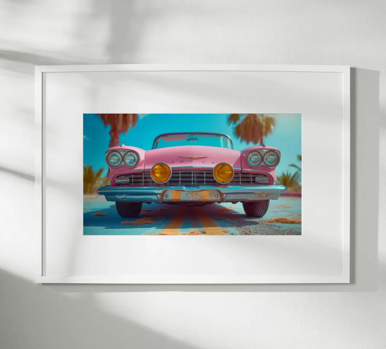 Pink & Palm poster da Pink California | Affiches & Posters