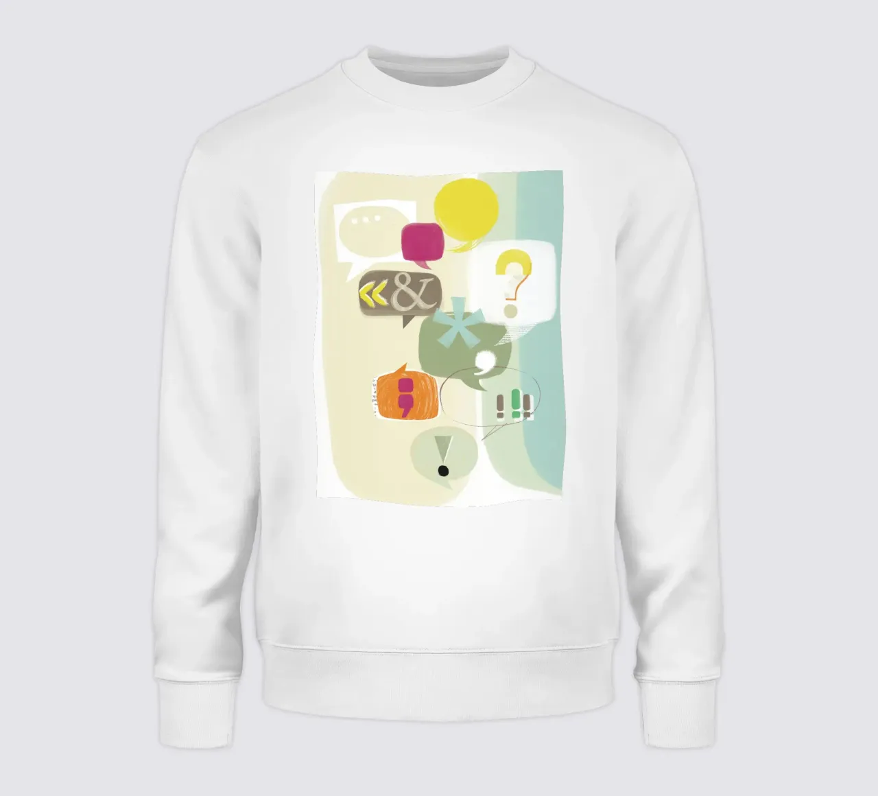 Blah! felpa da Catherine Aguilar