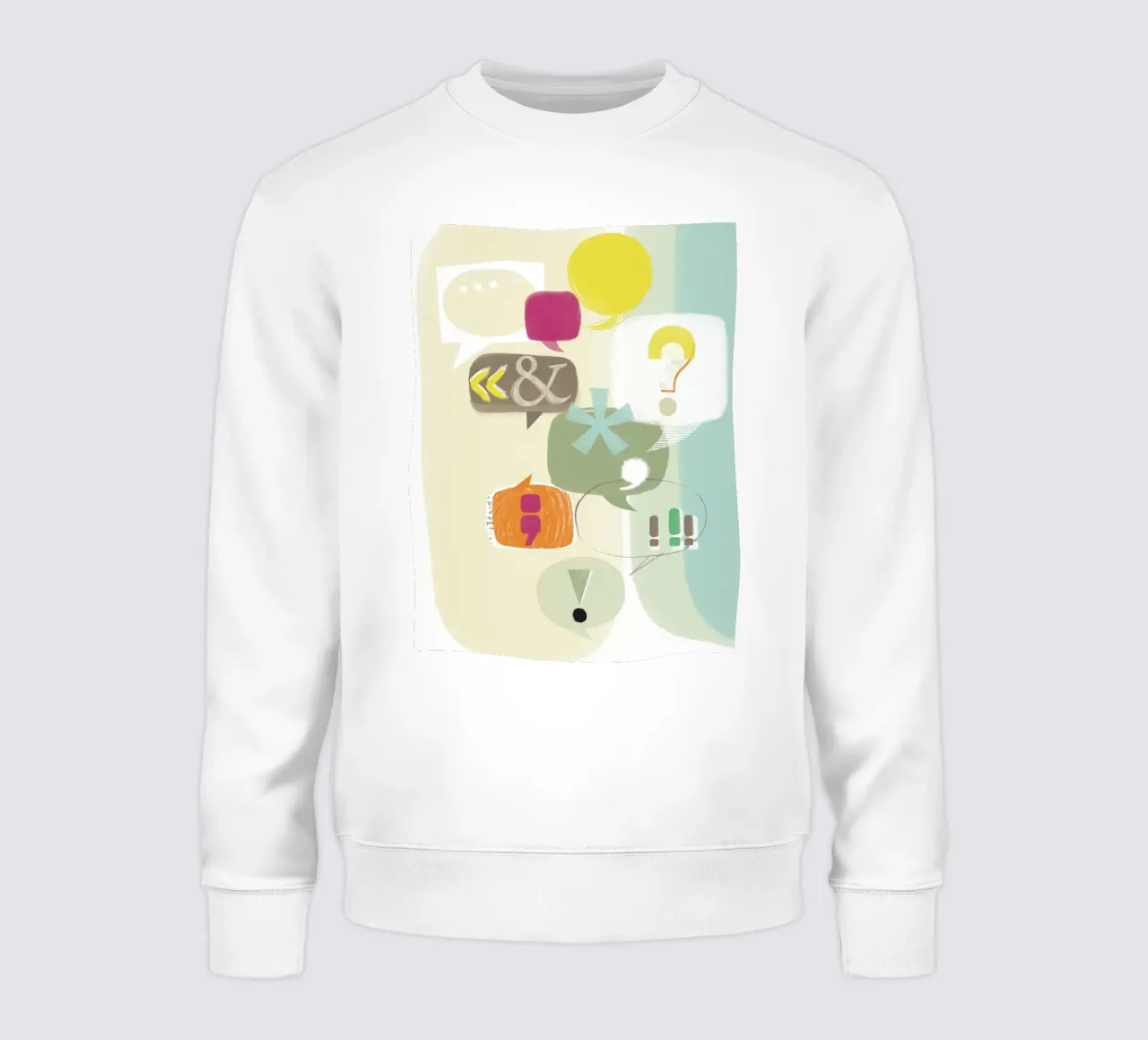 Blah! felpa da Catherine Aguilar