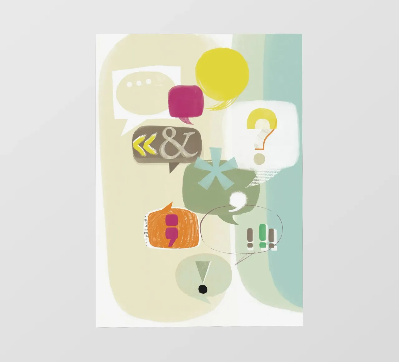 Blah! pellicola backlit da Catherine Aguilar