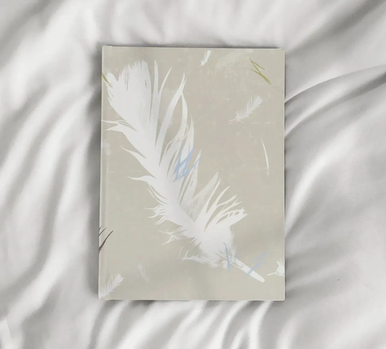 Feather In Your Cap notebook by Catherine Aguilar