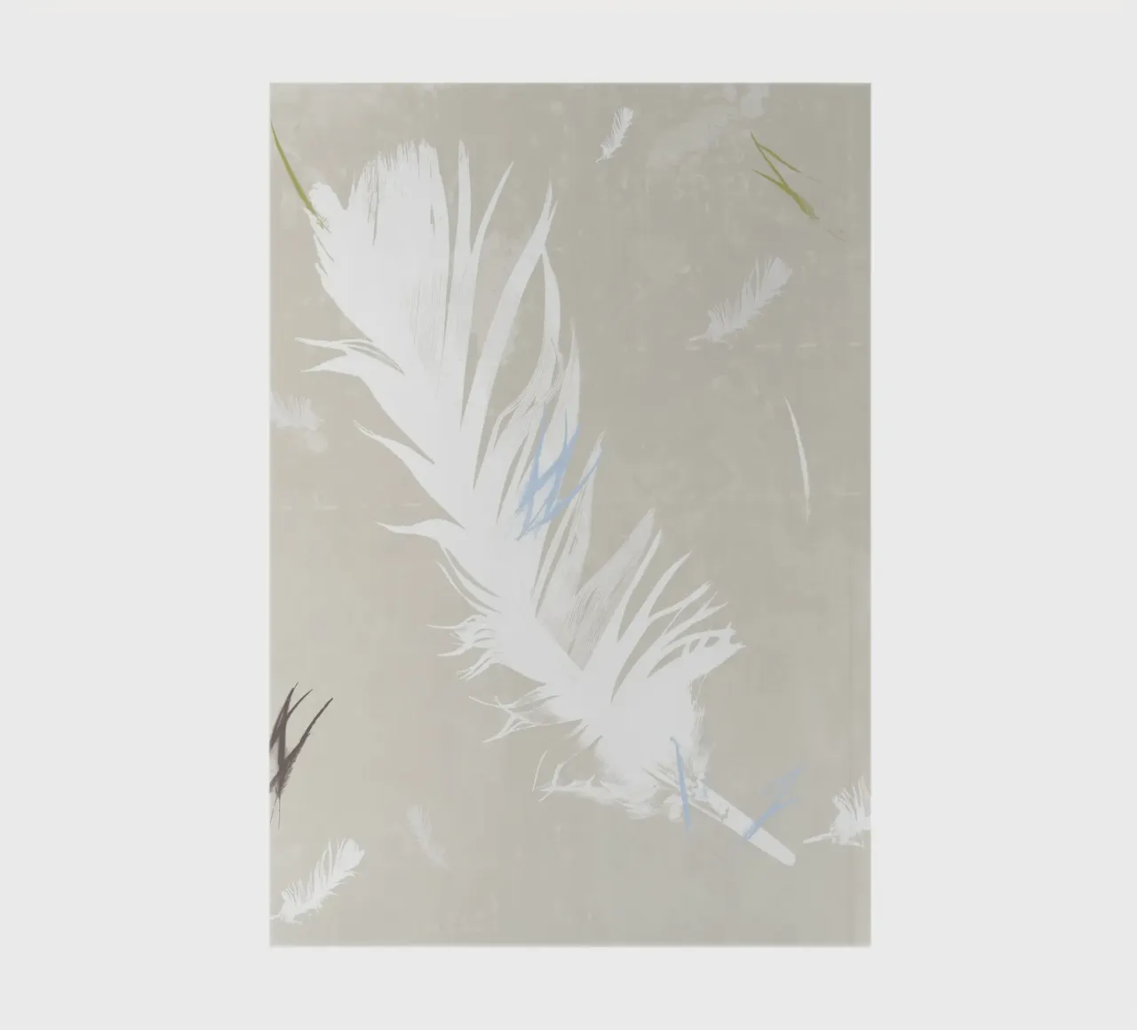 Feather In Your Cap notebook by Catherine Aguilar