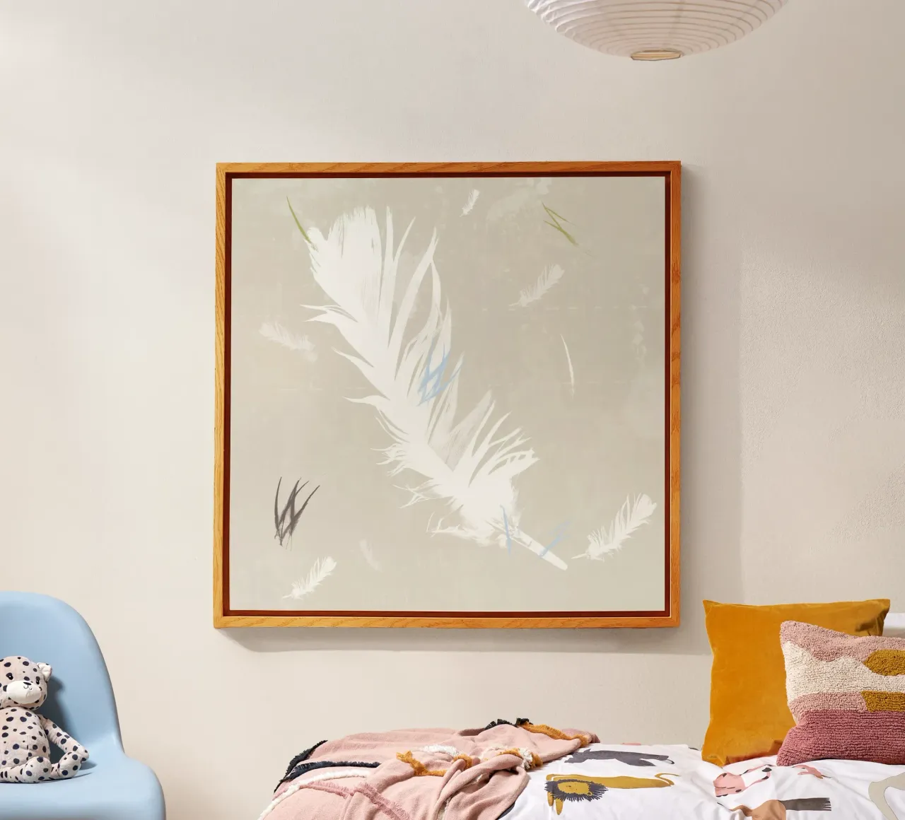 Feather In Your Cap plexiglass da Catherine Aguilar