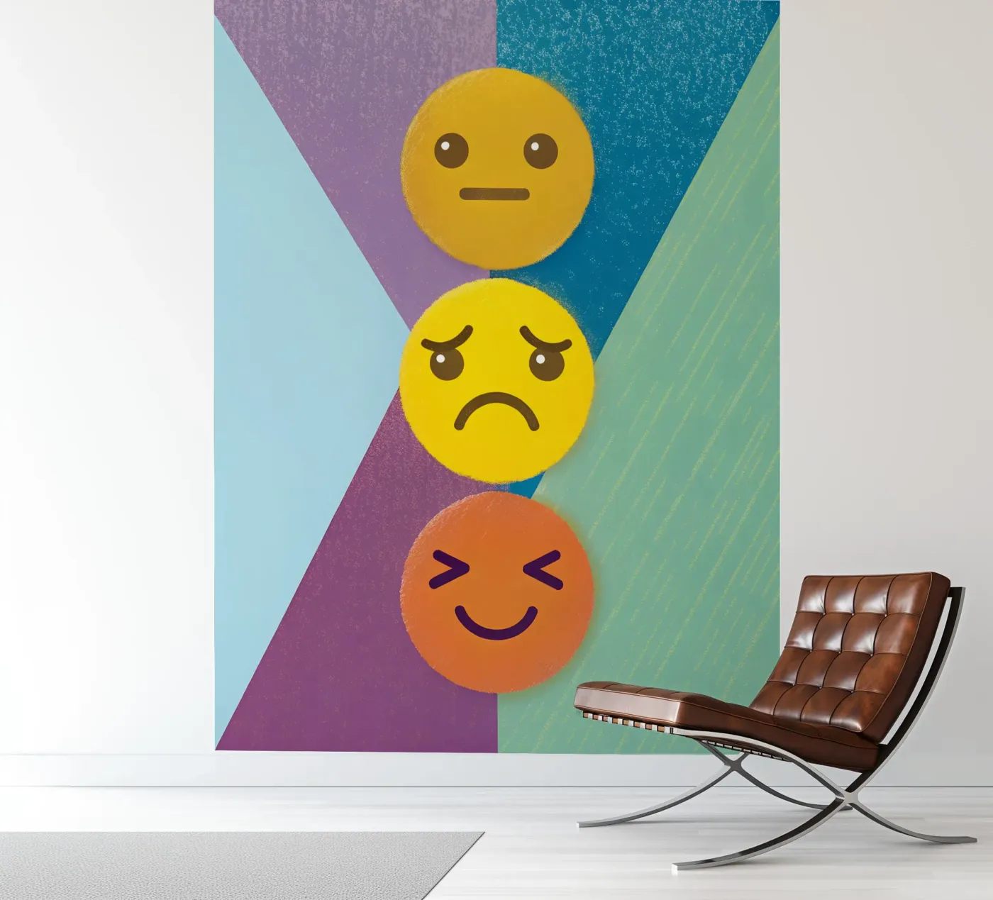 Emoji Stack photo wallpaper by LOYAL SHOP