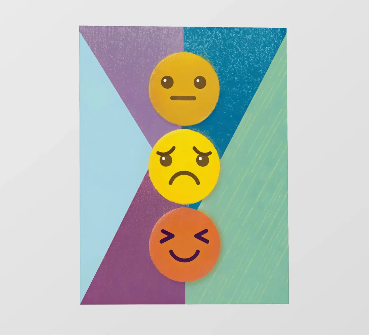 Emoji Stack fotobehang van LOYAL SHOP