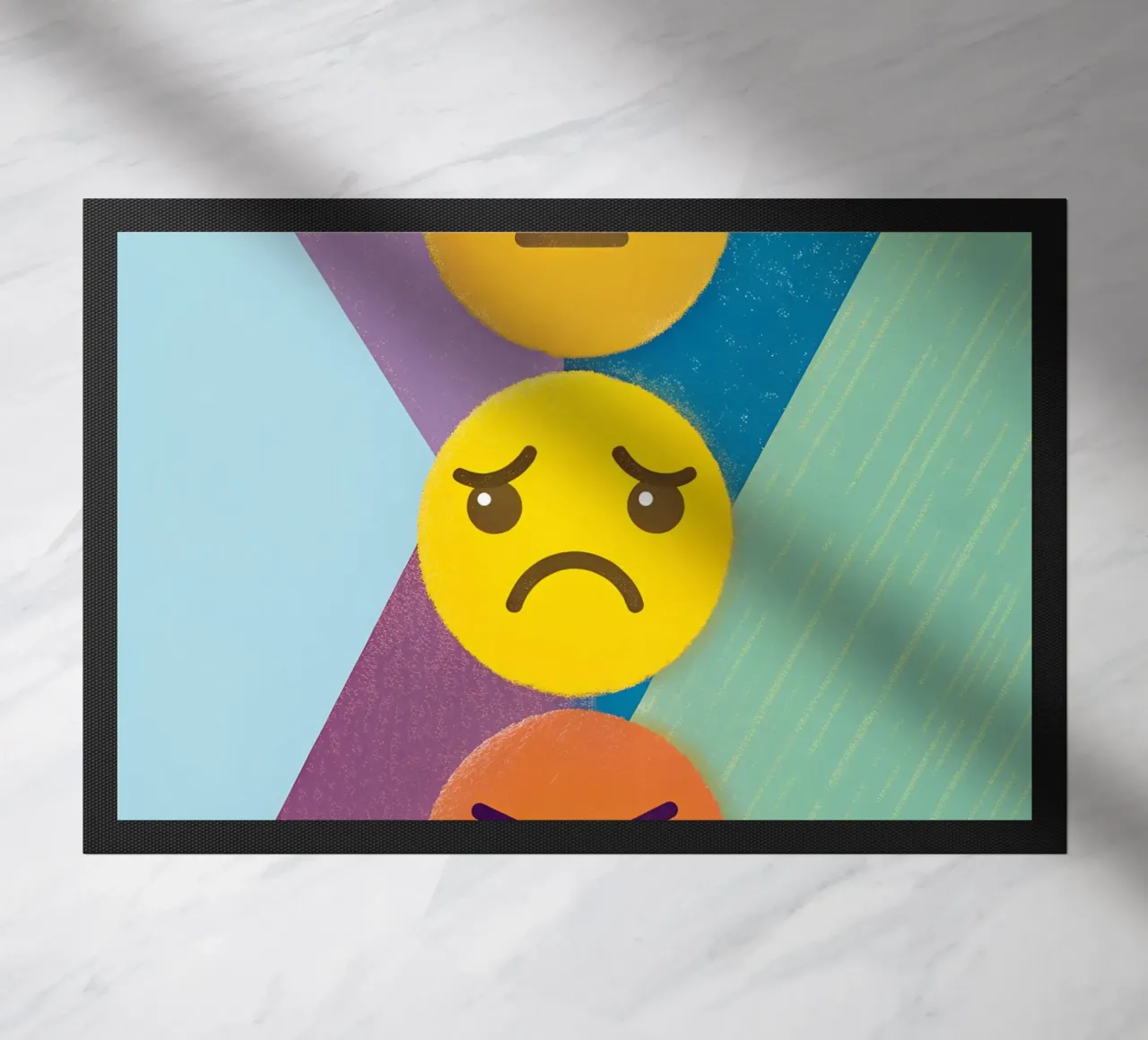 Emoji Stack deurmat van LOYAL SHOP