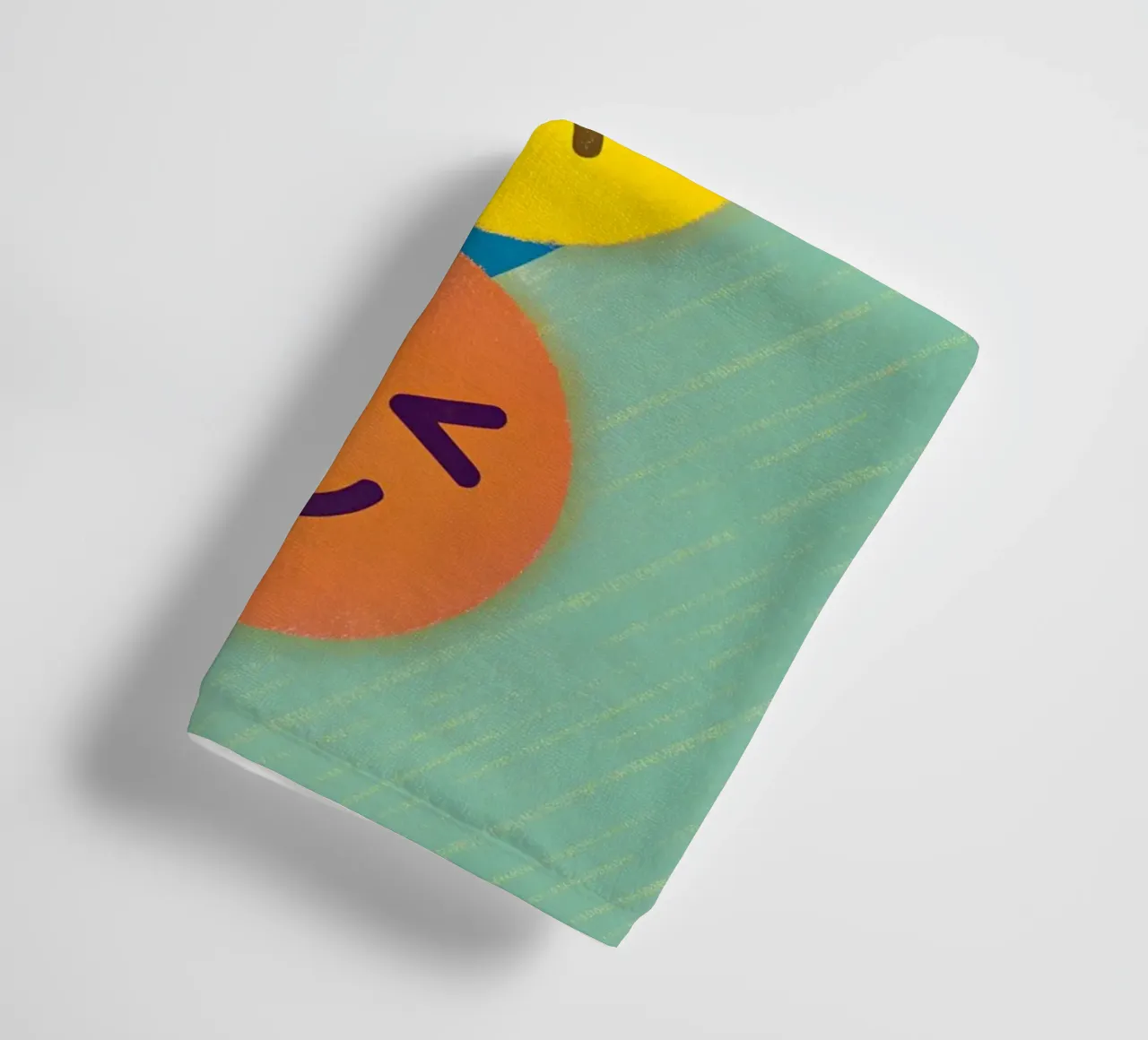 Emoji stapel badhanddoek van LOYAL SHOP