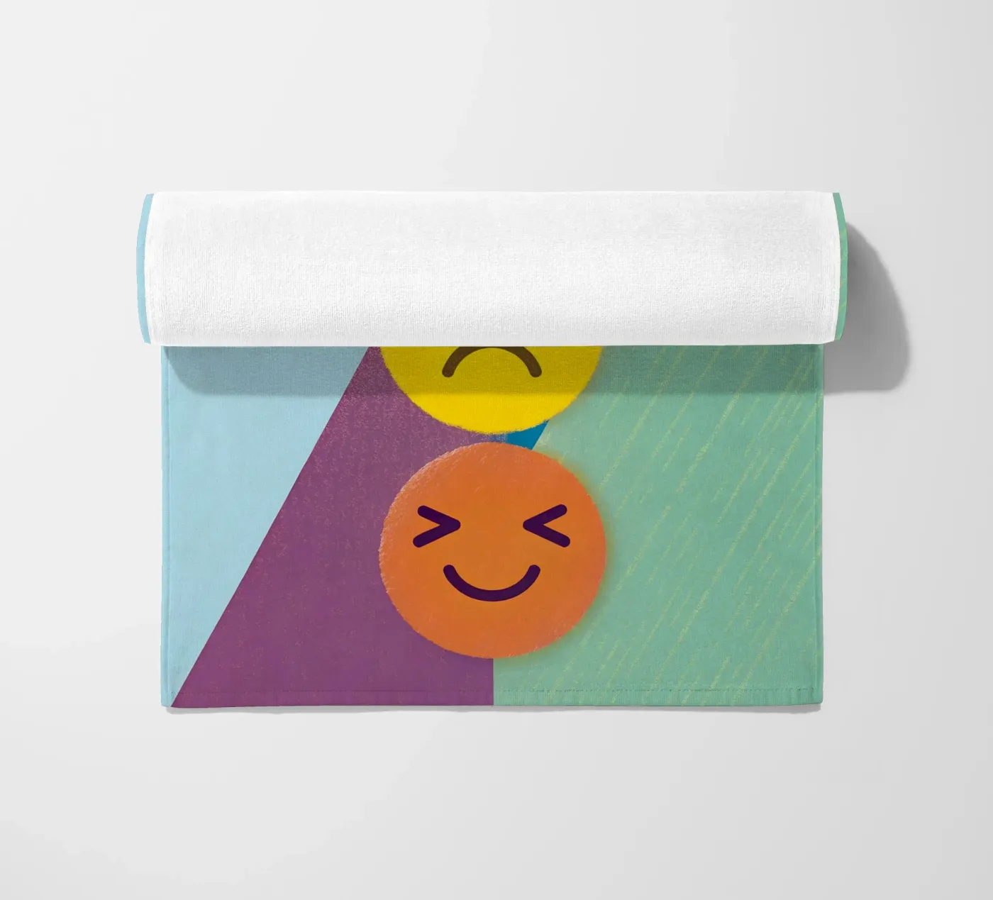 Emoji Stack Strandtuch von LOYAL SHOP