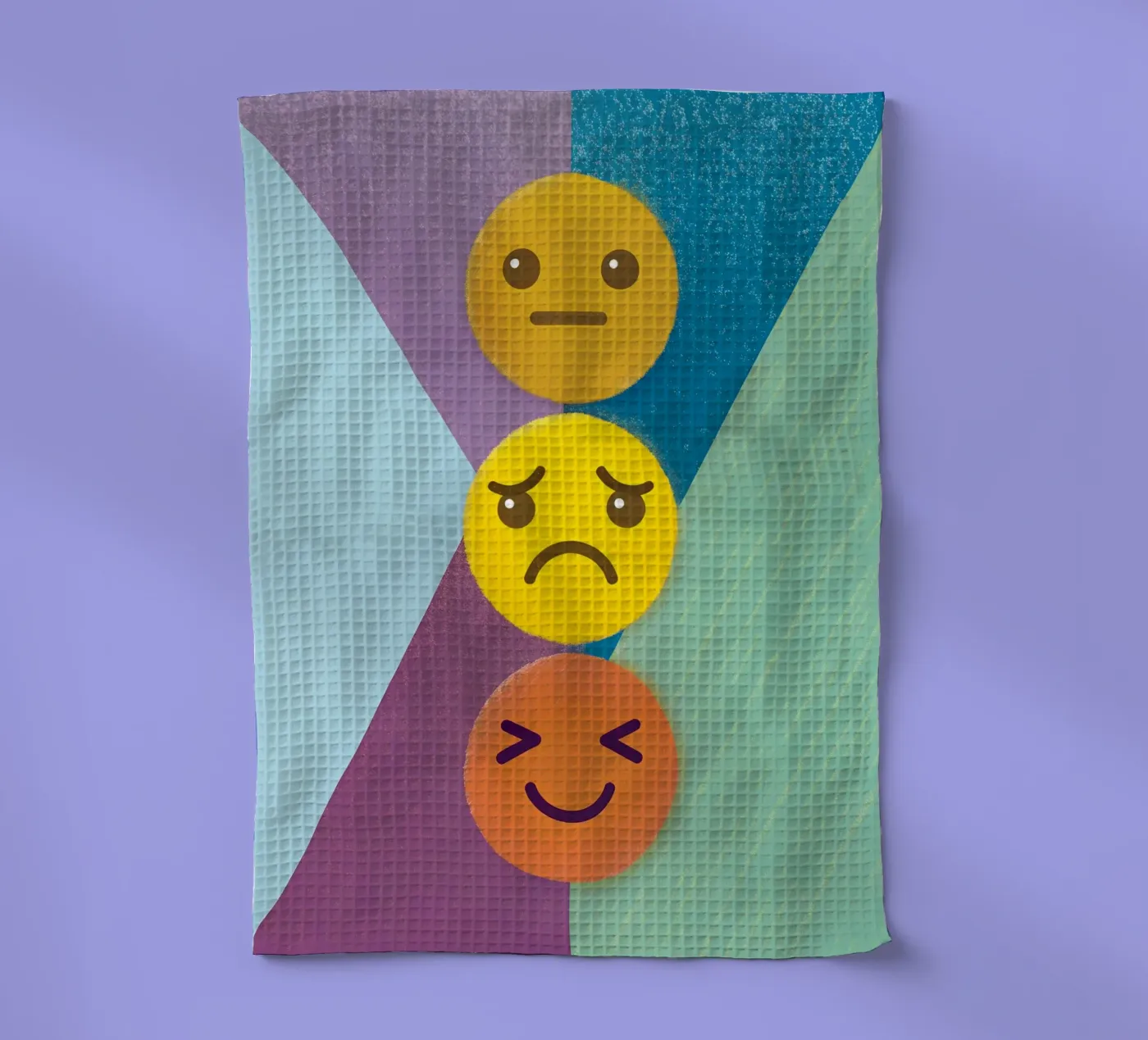 Emoji-Stapel Geschirrtuch von LOYAL SHOP