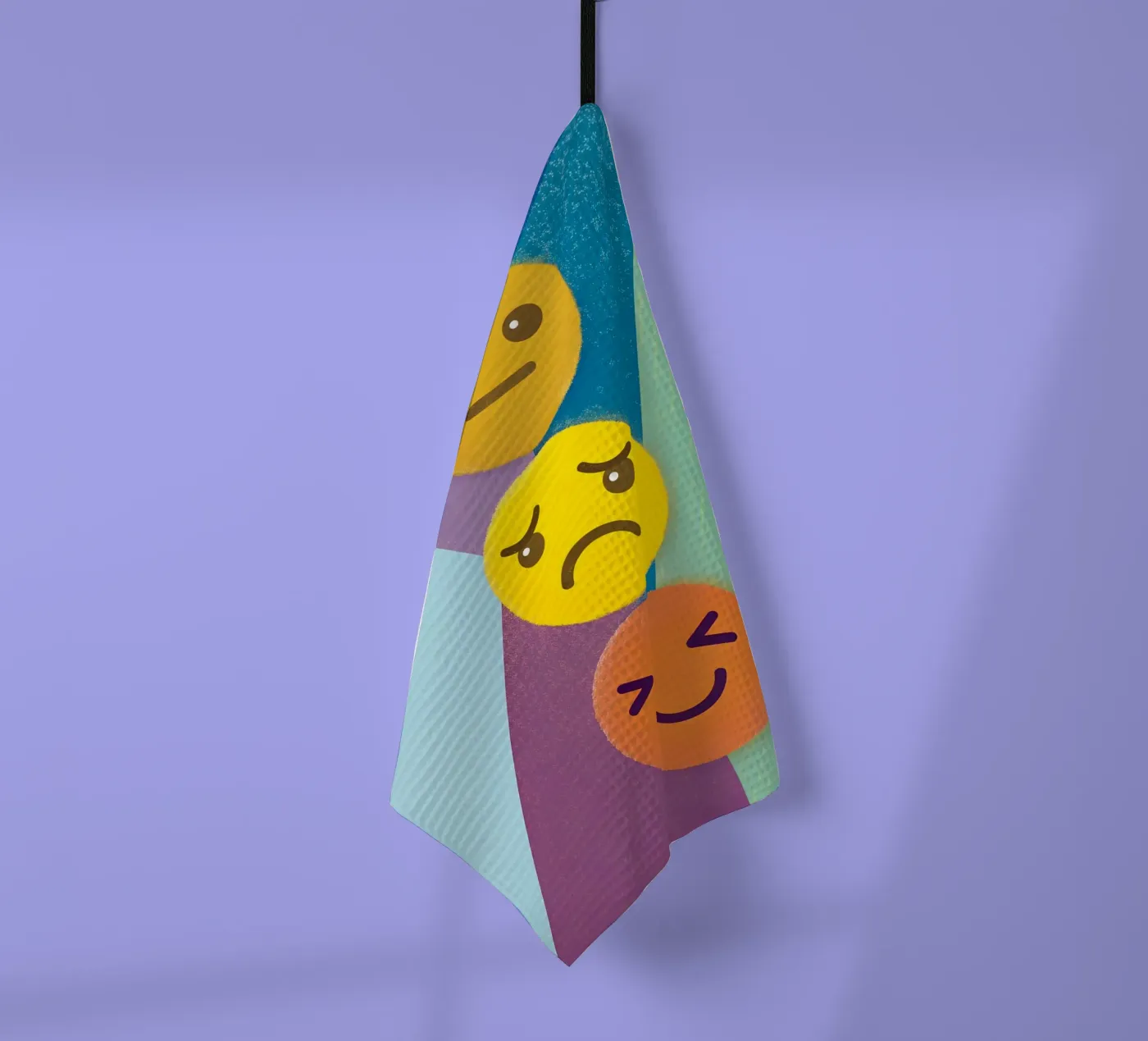 Emoji-Stapel Geschirrtuch von LOYAL SHOP