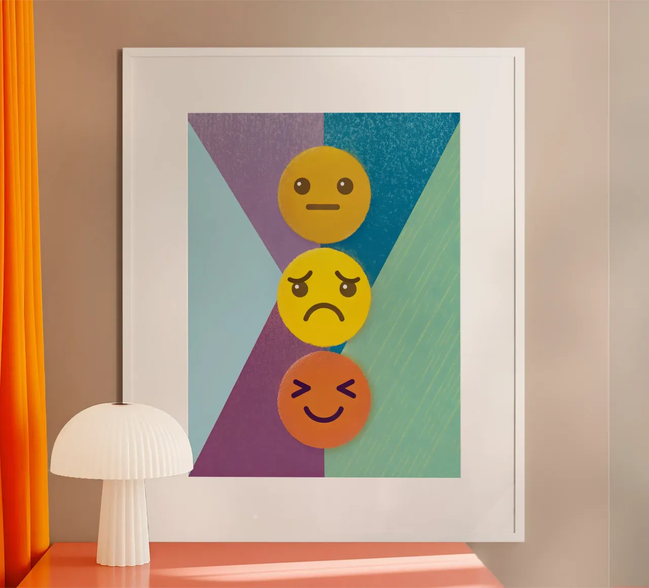 Emoji Stack poster by LOYAL SHOP
