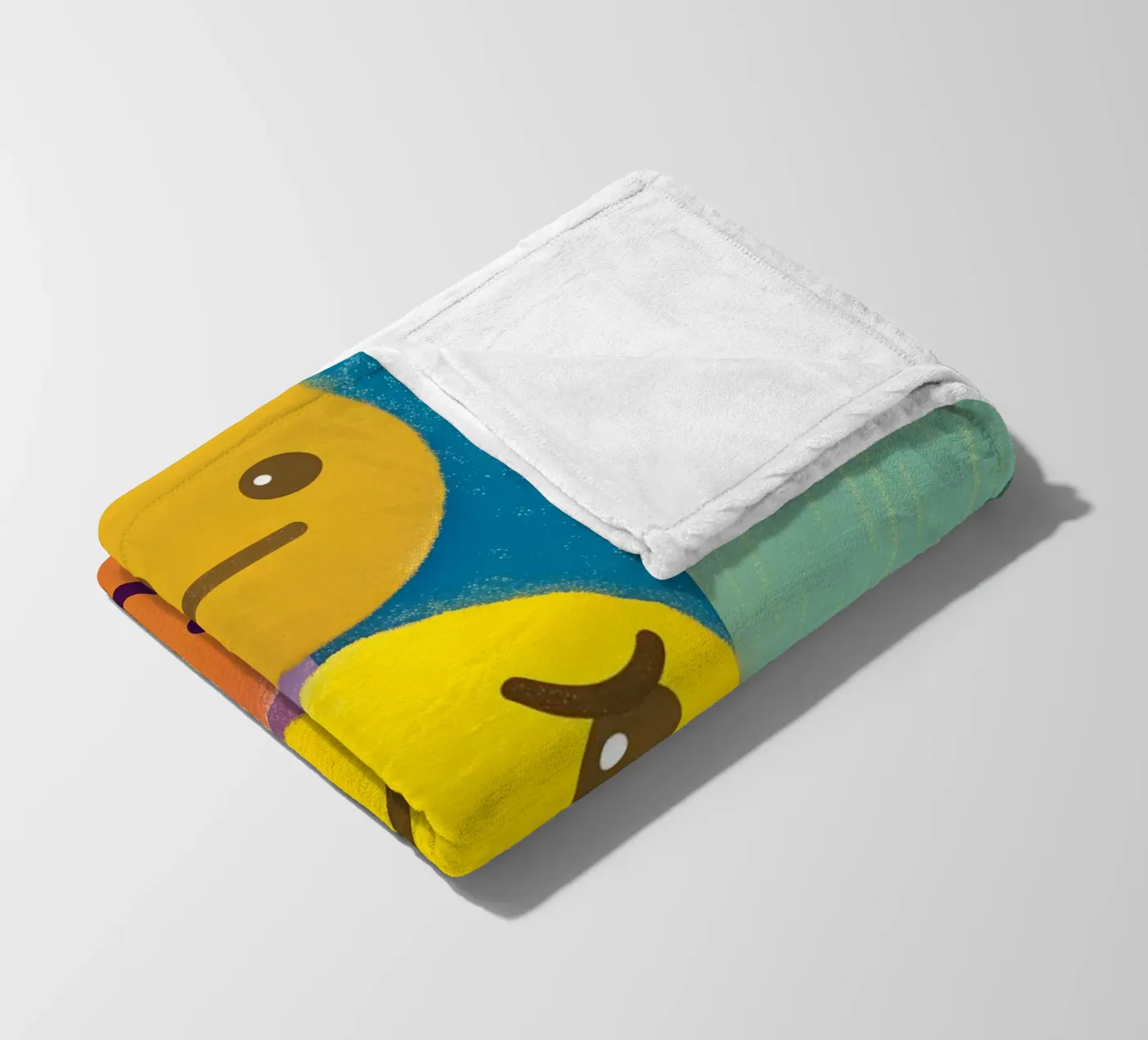 Emoji Stack Fleecedecke von LOYAL SHOP