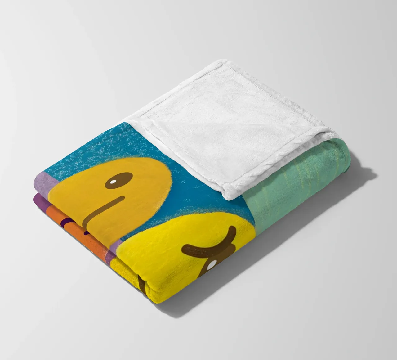 Emoji Stack Fleecedecke von LOYAL SHOP