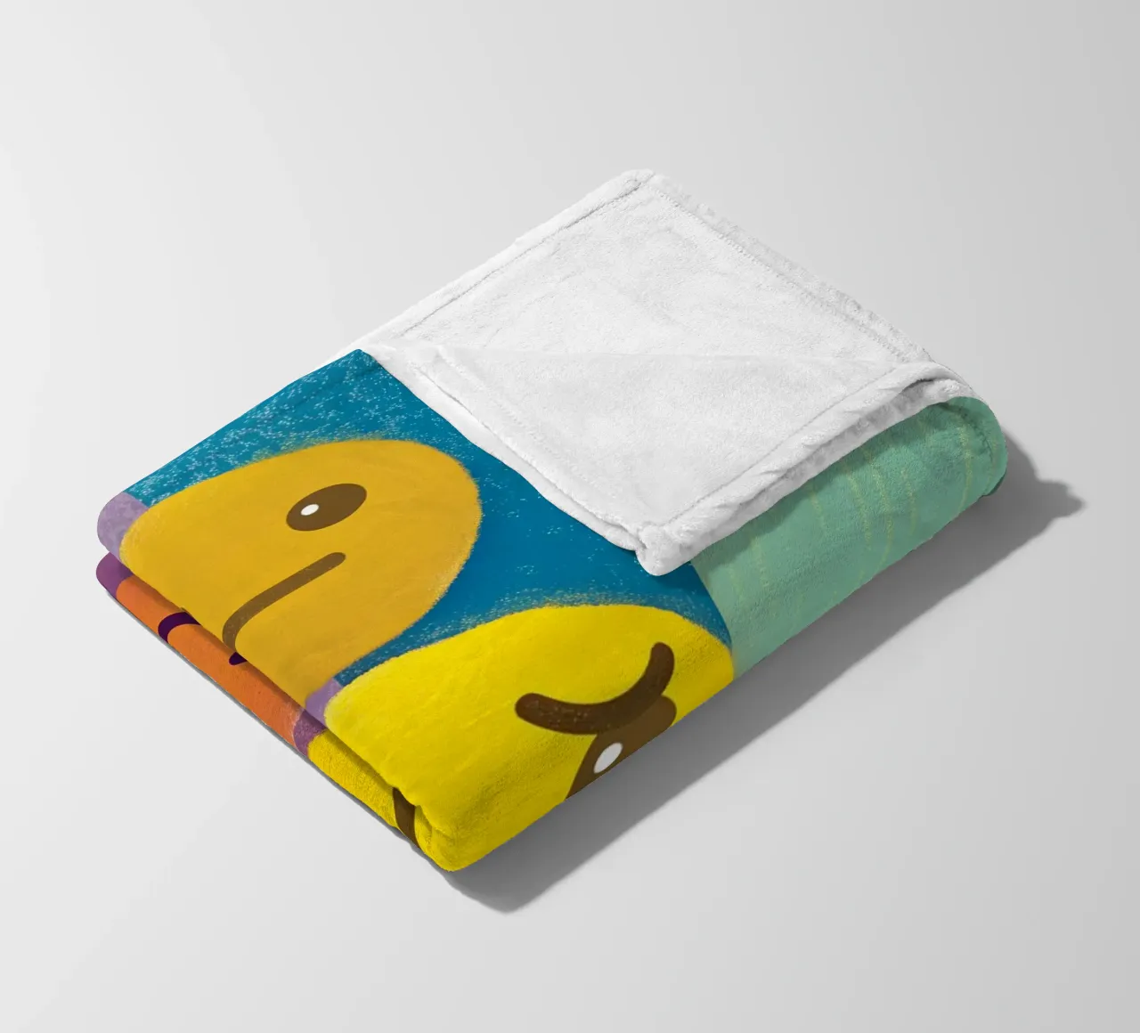 Emoji Stack Fleecedecke von LOYAL SHOP