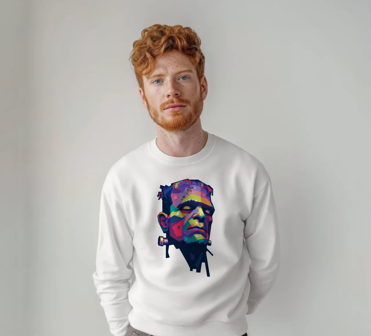 Frankenstein Pop Art felpa da Alkahfsmart