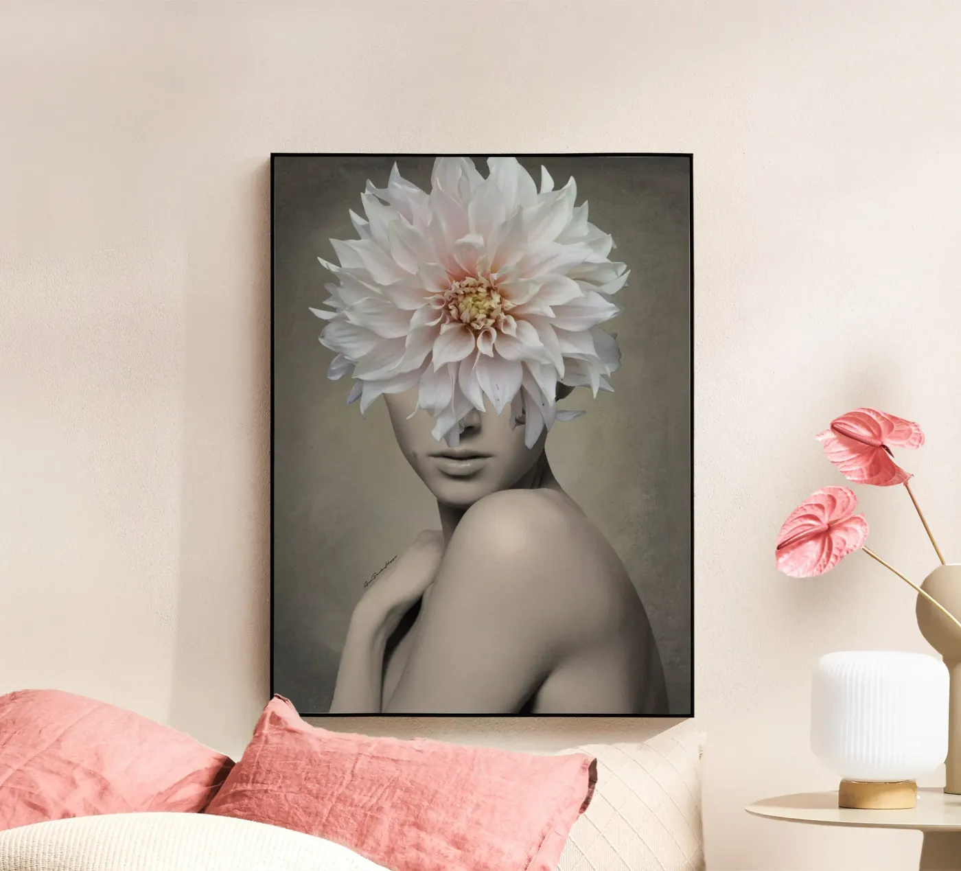 Dahlia plexiglas de Ana Paula Hoppe